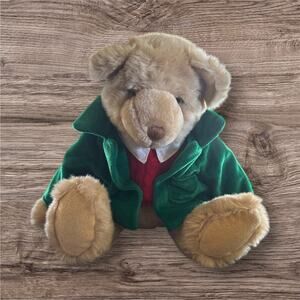 The Bialosky Treasury Fully Jointed Christmas Teddy Bear Plush 15"